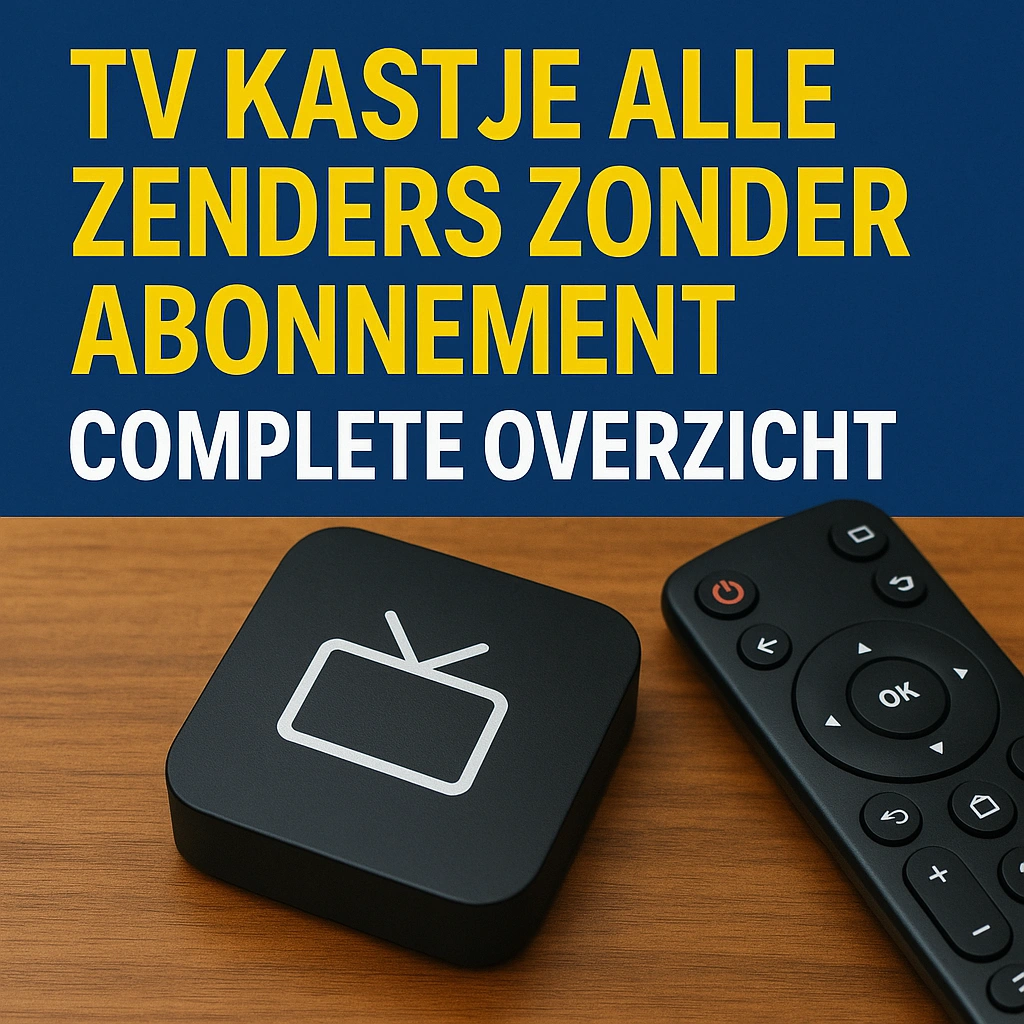 Tv kastje alle zenders zonder abonnement: compleet overzicht