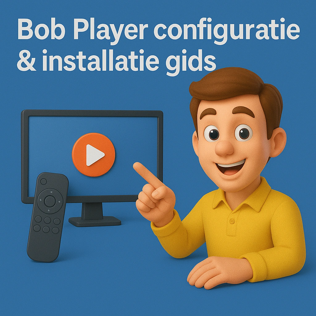 Bob Player configuratie & installatie gids